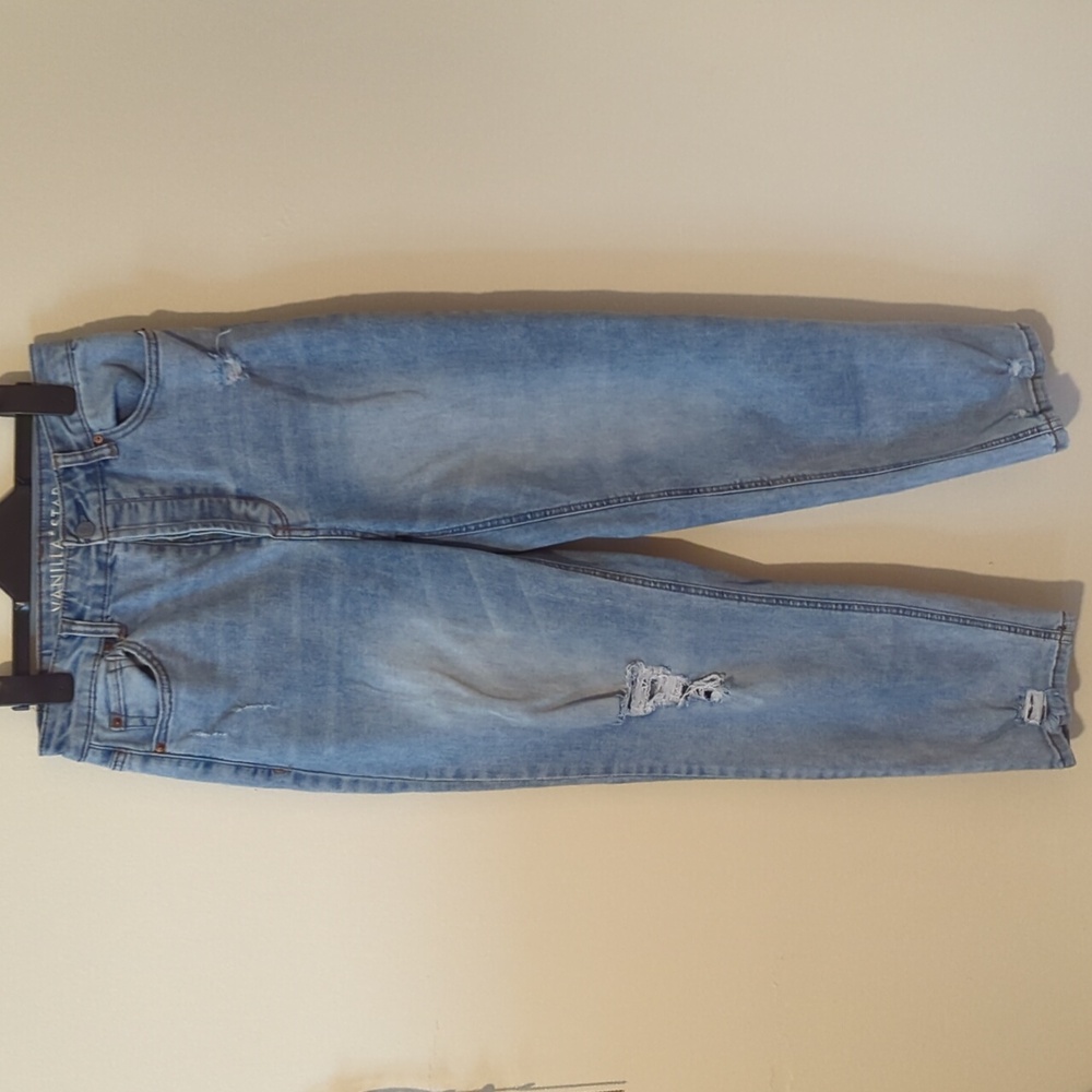 Vanilla star distressed jeans